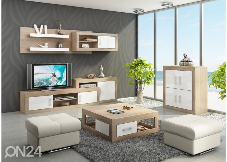 TV-alus Skibbereen 120 cm suurendatud