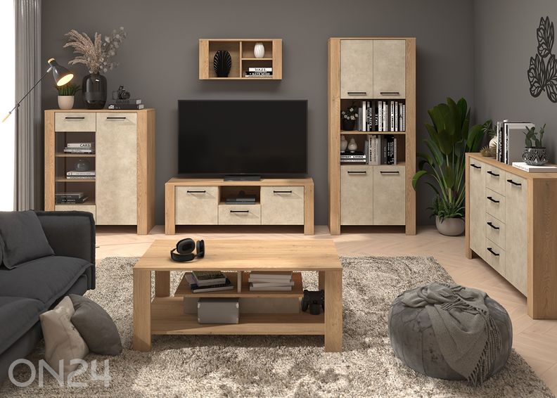 TV-alus Slide 140 cm suurendatud