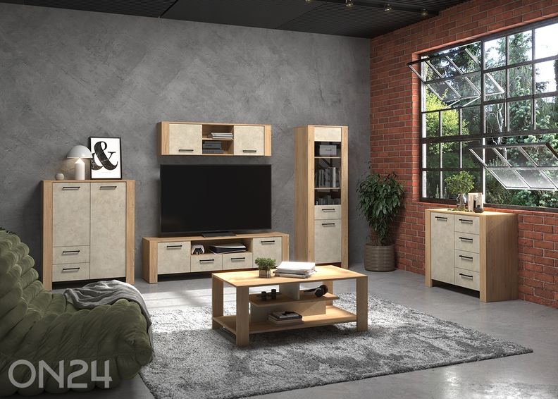 TV-alus Slide 175 cm suurendatud