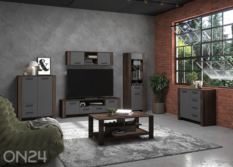 TV-alus Slide 175 cm suurendatud