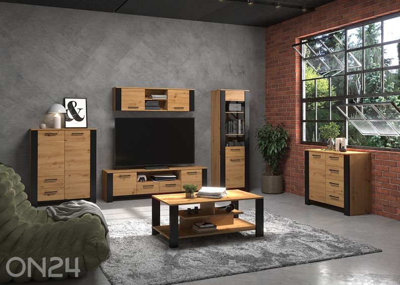 TV-alus Slide 175 cm suurendatud