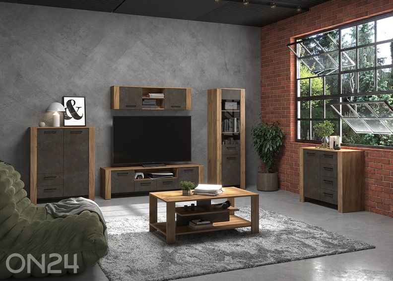 TV-alus Slide 175 cm suurendatud