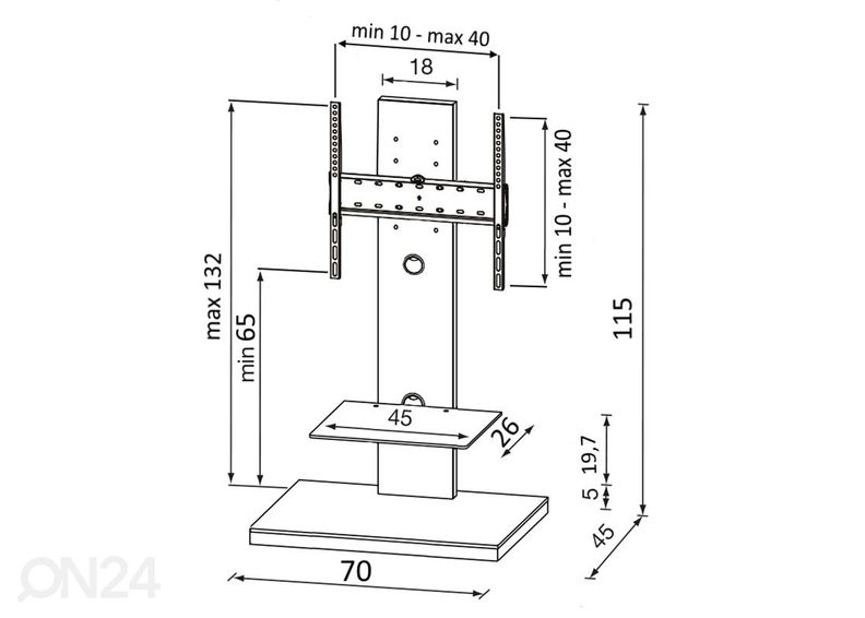 Tv-alus Sydney suurendatud