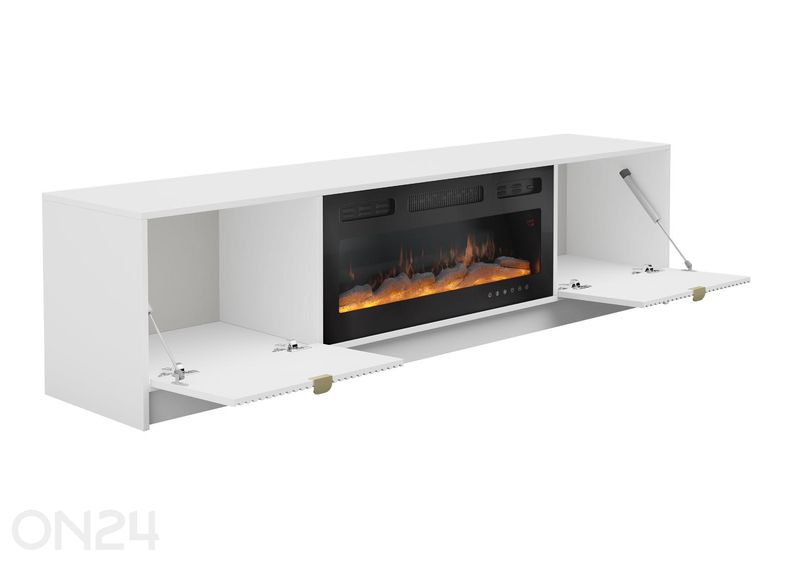 TV-alus Tireno 182 cm elektrikaminaga suurendatud