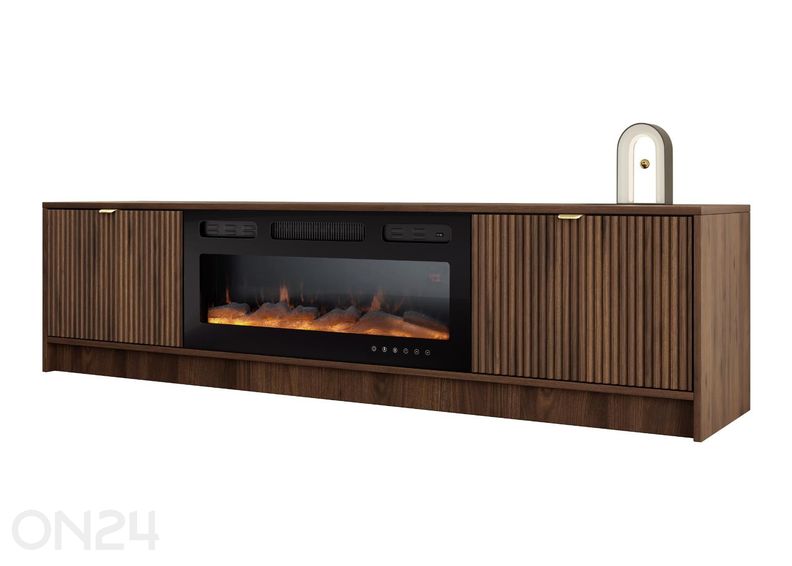 TV-alus Tireno 182 cm elektrikaminaga suurendatud