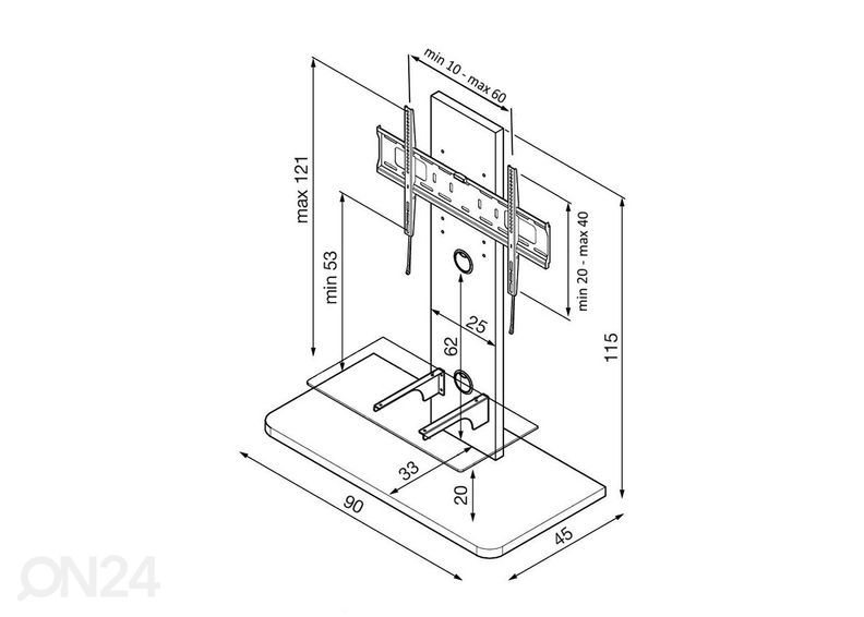 Tv-alus Torino suurendatud
