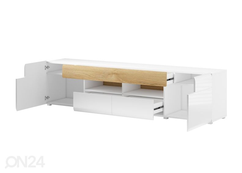 TV-alus, valge suurendatud