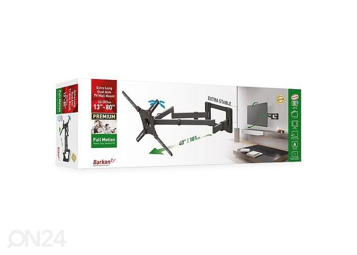 TV-seinakinnitus Barkan BM464XL 13"- 80", Extra Long suurendatud