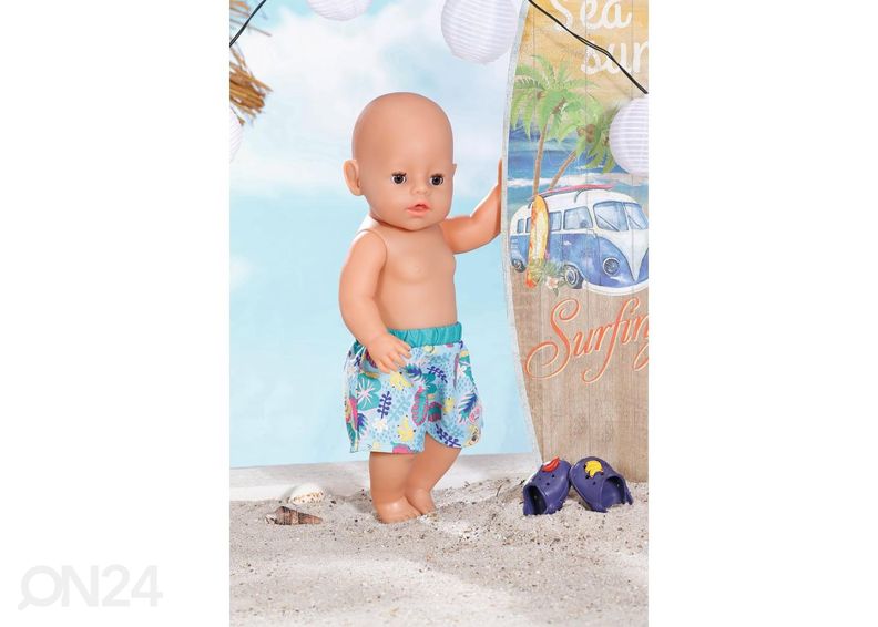 Ujumispüksid nukule Holiday BABY BORN 43 cm suurendatud