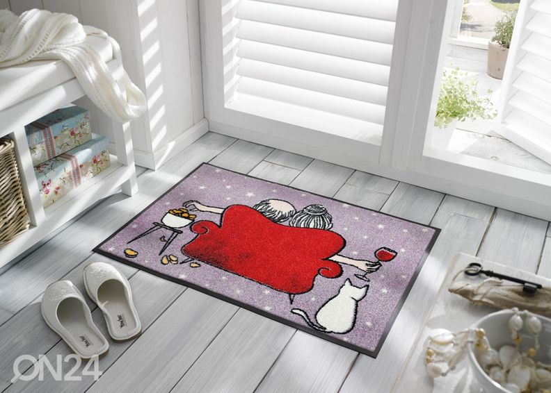 Uksematt Good Times 50x75 cm suurendatud