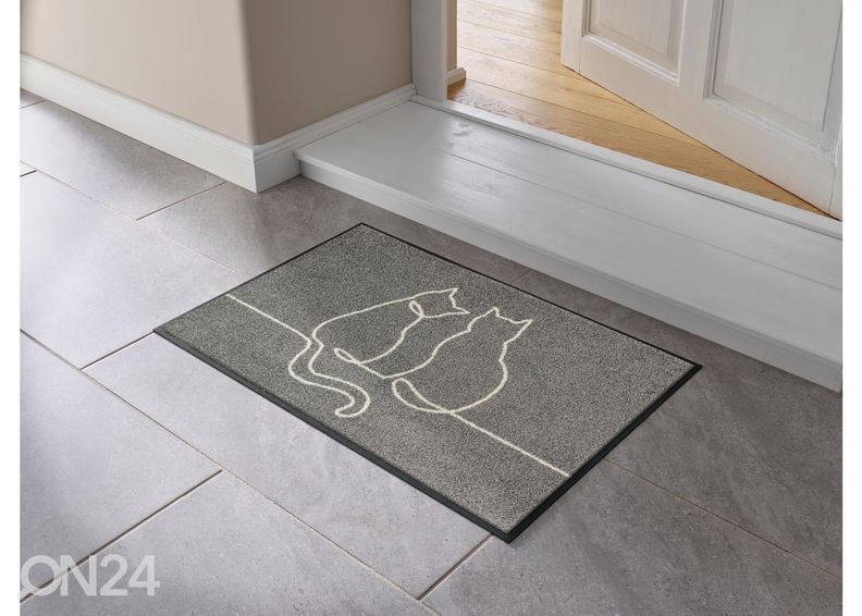 Uksematt Lovetails 50x75 cm suurendatud