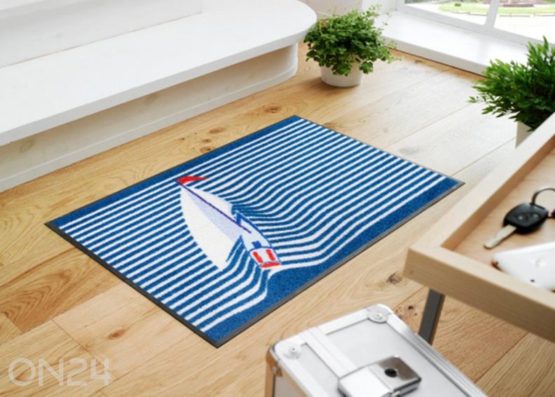 Uksematt Sailing Boat 50x75 cm suurendatud