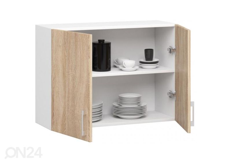 Ülemine köögikapp 80 cm suurendatud