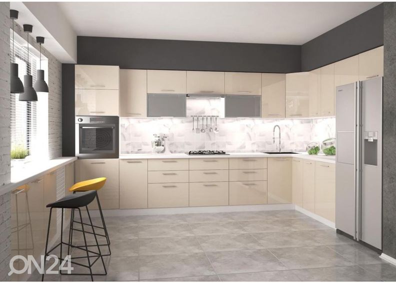 Ülemine köögikapp 80 cm suurendatud