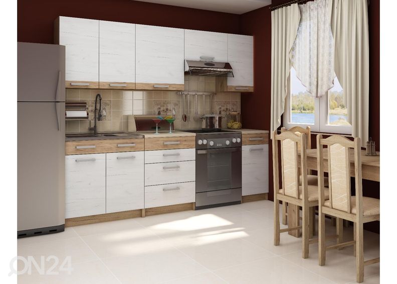 Ülemine köögikapp Mizen 30 cm suurendatud