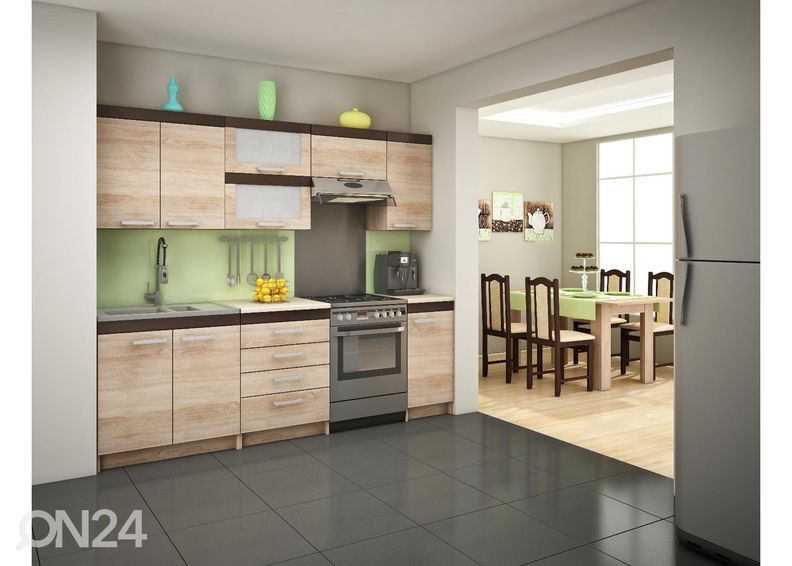 Ülemine köögikapp Plzen 60 cm suurendatud