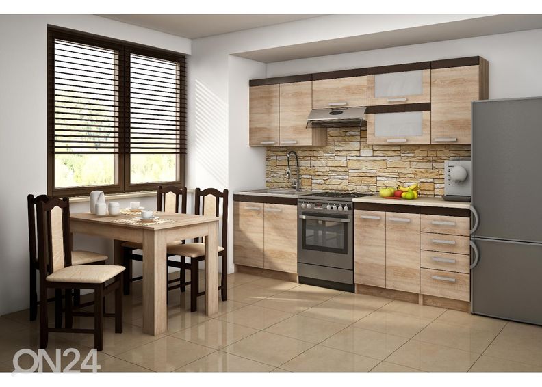 Ülemine köögikapp Plzen 60 cm suurendatud