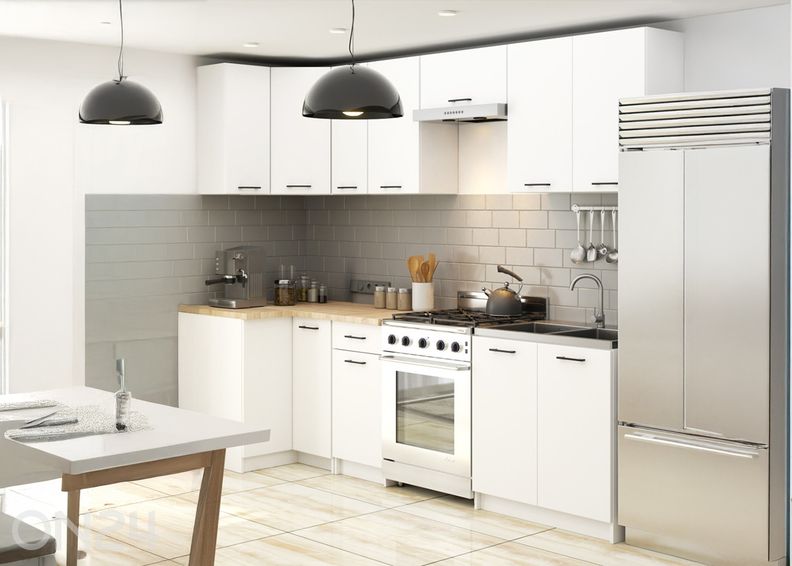 Ülemine köögikapp Visby 60 cm suurendatud