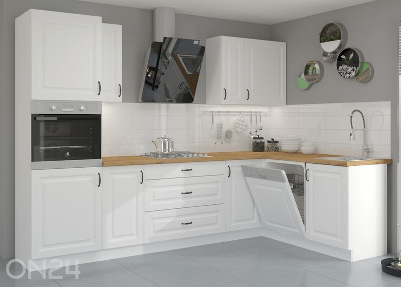 Ülemine köögiriiul 30 cm suurendatud