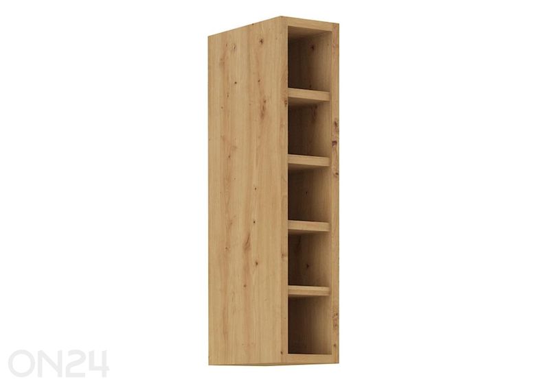 Ülemine köögiriiul Retro 15 cm suurendatud