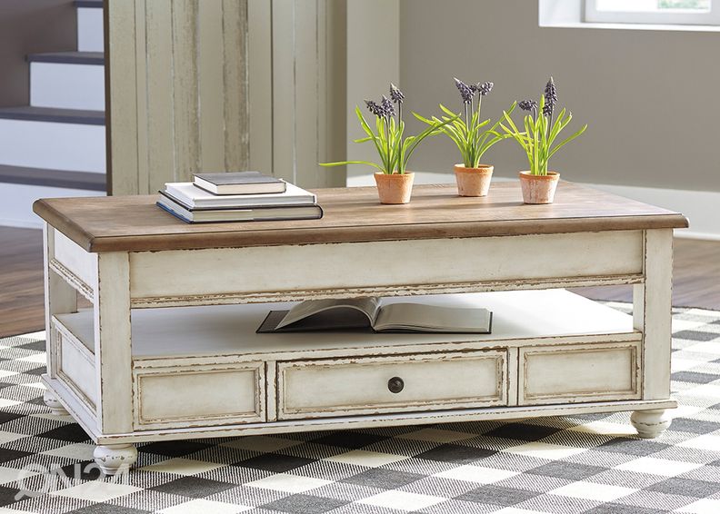 Ülestõstetava plaadiga diivanilaud suurendatud