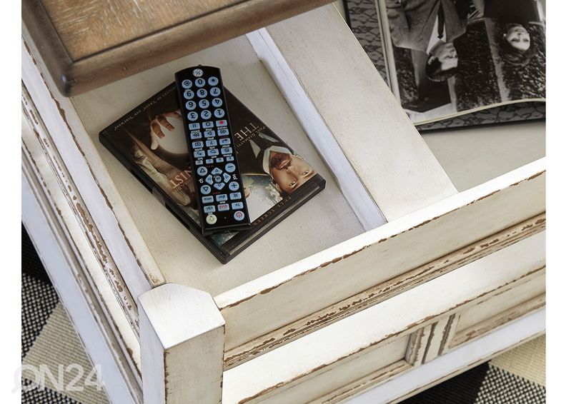 Ülestõstetava plaadiga diivanilaud suurendatud