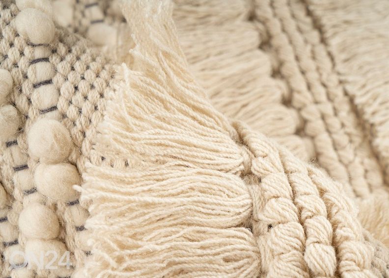 Ümmargune vaip Ø160 cm suurendatud