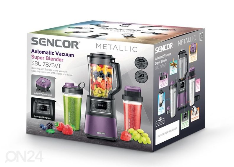 Vaakumblender Sencor Metallic suurendatud