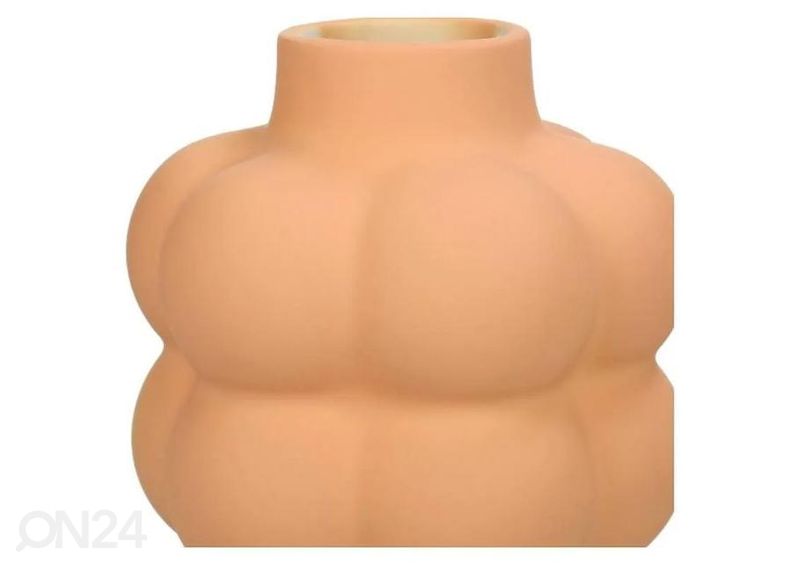 Vaas Peachy 12x16 cm, oranž suurendatud