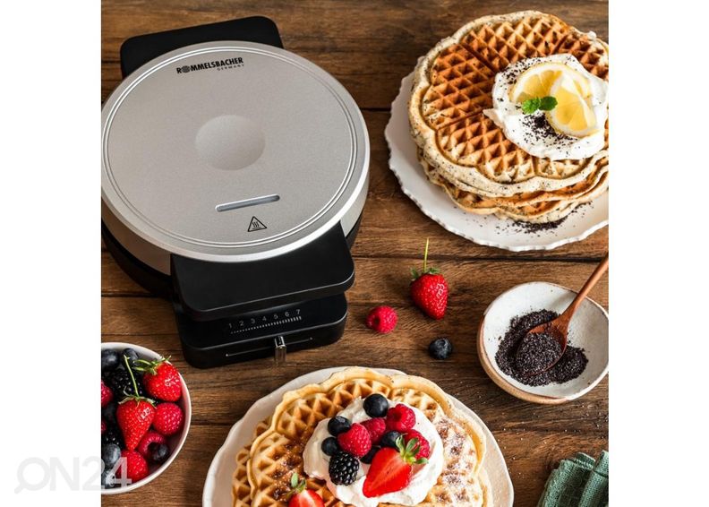 Vahvliküpsetaja Rommelsbacher WA850 suurendatud