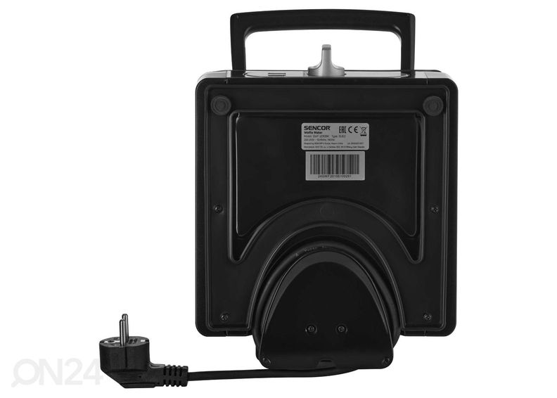 Vahvliküpsetaja Sencor SWF2010BK suurendatud