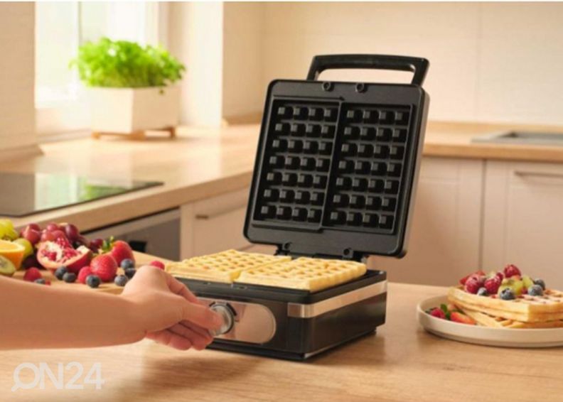 Vahvliküpsetaja Sencor SWF2010BK suurendatud