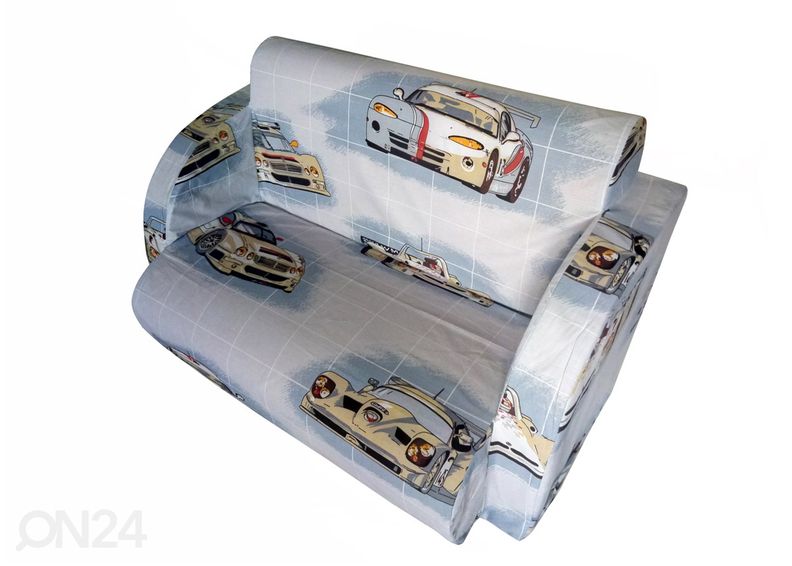 Väikelaste diivan suurendatud