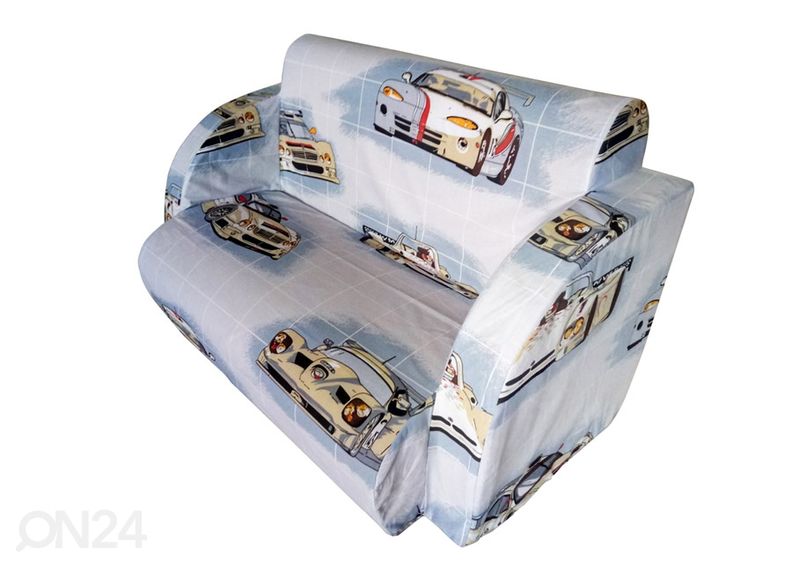 Väikelaste diivan suurendatud