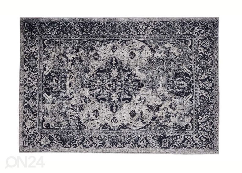 Vaip Edessa Grey Black suurendatud