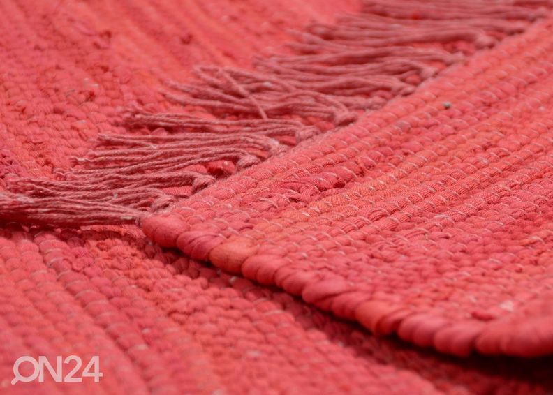 Vaip Happy Cotton 70x250 cm, punane suurendatud