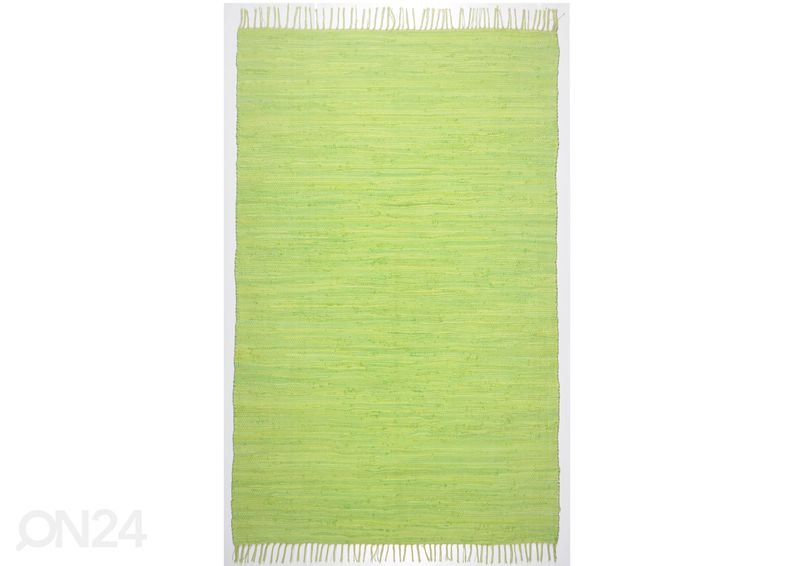 Vaip Happy Cotton 70x250 cm, roheline suurendatud
