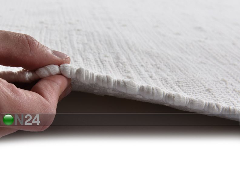 Vaip Happy Cotton Uni 160x230 cm, valge suurendatud