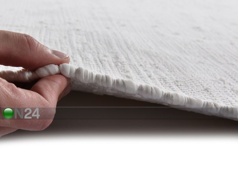 Vaip Happy Cotton Uni 60x120 cm, valge suurendatud