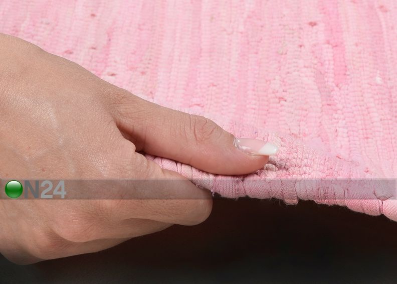 Vaip Happy Cotton Uni 70x140 cm, roosa suurendatud