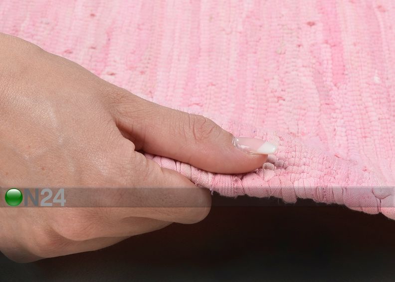 Vaip Happy Cotton Uni 90x160 cm, roosa suurendatud
