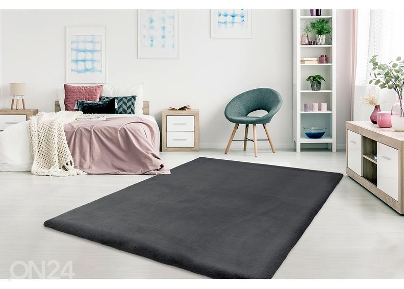 Vaip Heaven Graphite 80x150 cm suurendatud