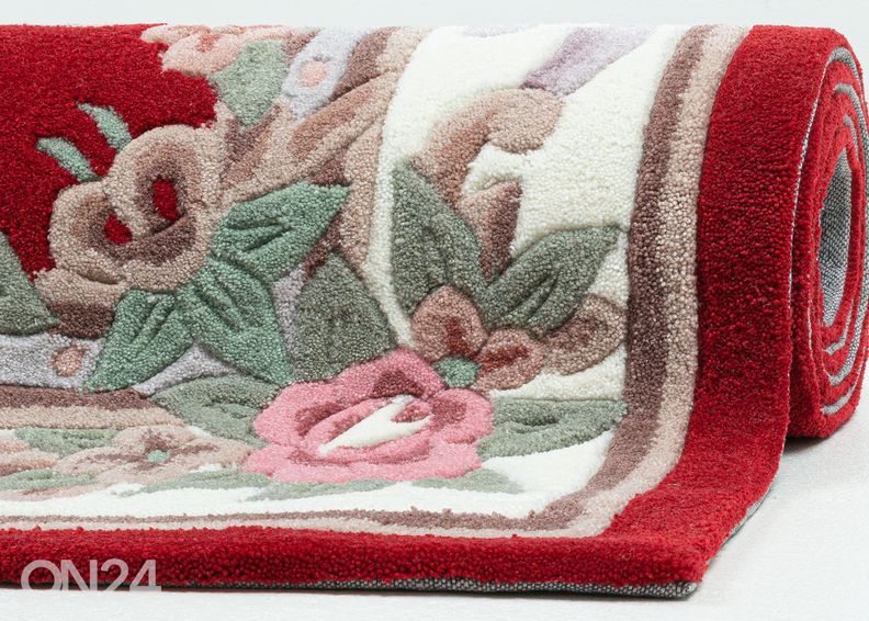 Vaip Ming 160x230 cm, punane suurendatud