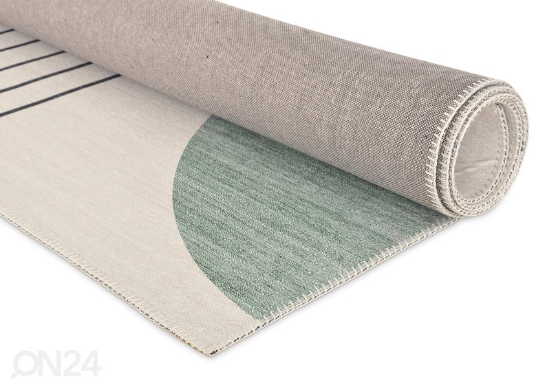 Vaip Nepal 120x180 cm, beež/roheline suurendatud