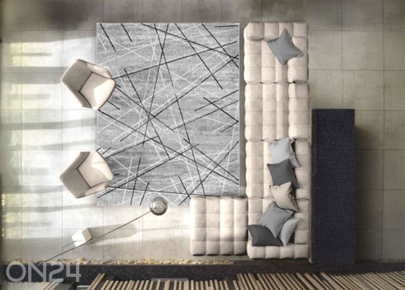 Vaip Nevada-9244 hall 140x200 cm suurendatud