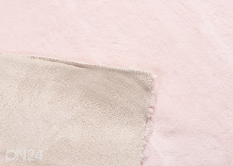 Vaip Rabbit fur 80x150 cm, roosa suurendatud