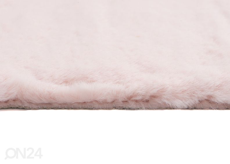 Vaip Rabbit fur 80x150 cm, roosa suurendatud