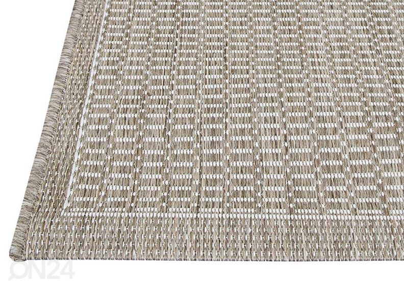 Vaip Tatami Taupe 200x200 cm suurendatud