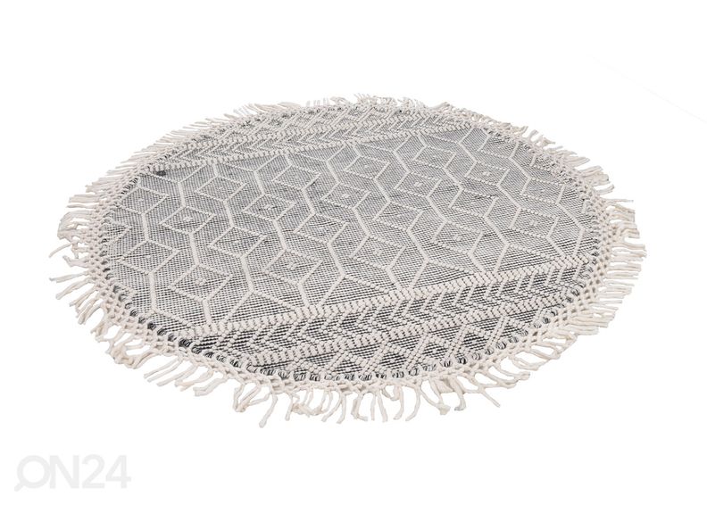 Vaip Tom Tailor Colored Macrame Ø140 cm hall suurendatud