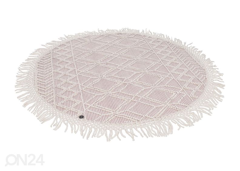 Vaip Tom Tailor Colored Macrame Ø140 cm roosa suurendatud